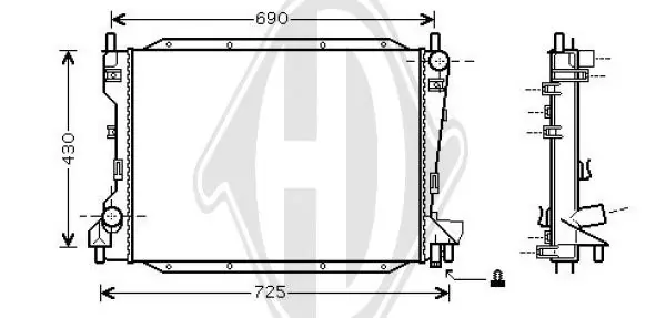 DCM3570 Diederichs