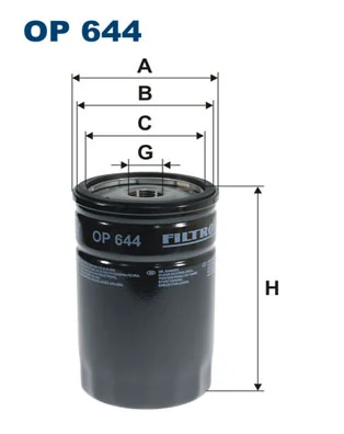 Filtro de aceite motor Voyager I monovolumen (1984-1995) original desde 7,43 €