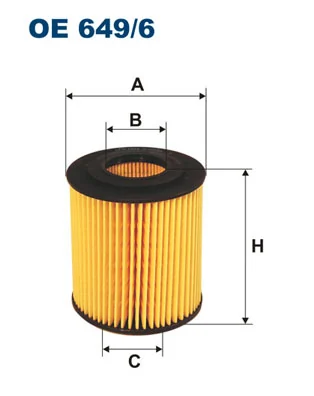 Precio del repuesto Filtro de aceite motor X1  SUV