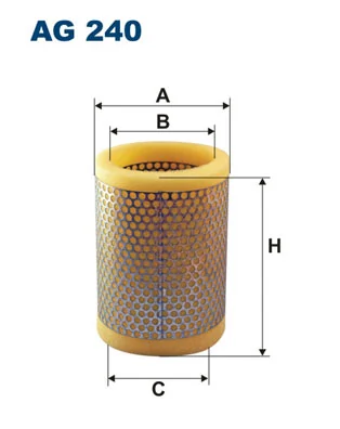 Filtro aire 505  sedán (1979-1993) original desde 12,33 €