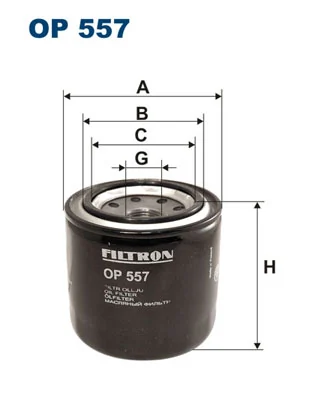 Filtro de aceite motor Opel Vectra  (86, 87)