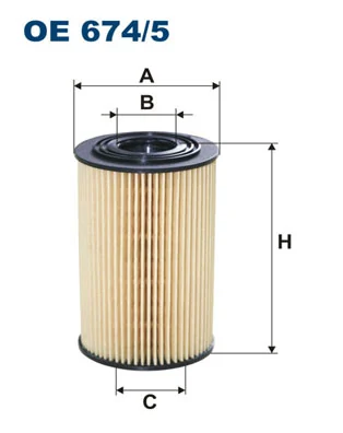 Filtro de aceite motor para KIA Sorento  (JC)