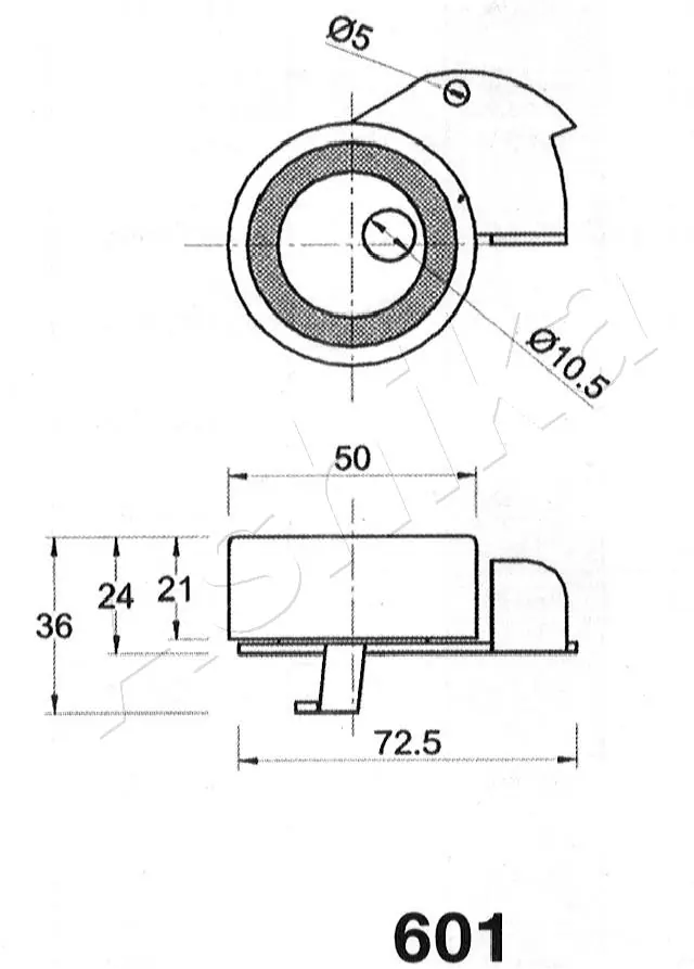 K6137 VALEO Tensor, correa dentada