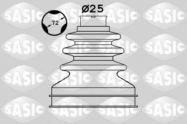 Fuelle, árbol de transmisión delantero interior Ford Focus 3 CB8