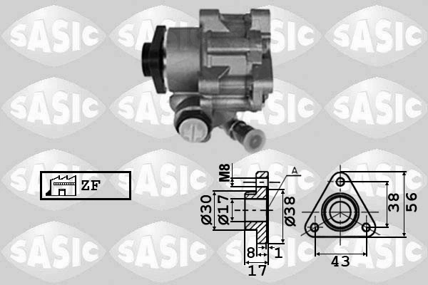 Bomba hidráulica de dirección para BMW 5  E34