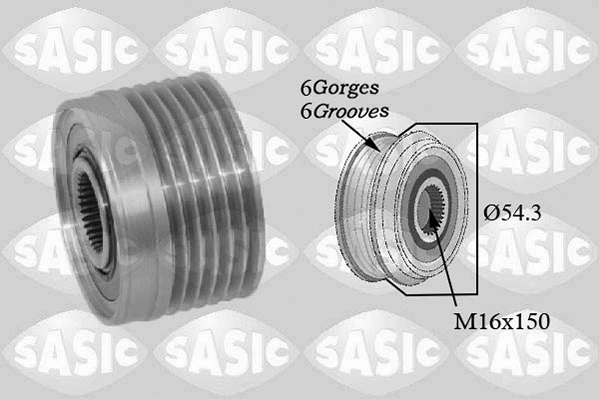 Polea rueda libre Mazda 2 I hatchback (DY) (2003 - 2007) precio, desde 30,39 EUR
