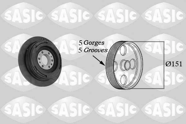 Polea del cigüeñal BMW 5 familiar (E34) (1991 - 1997) precio, desde 108,84 EUR