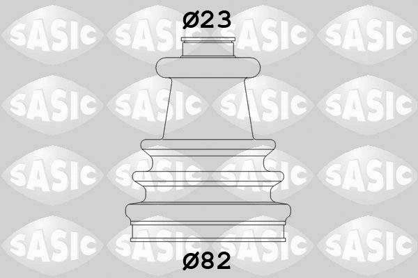 300562 GKN-Spidan Fuelle transmisión delantero exterior