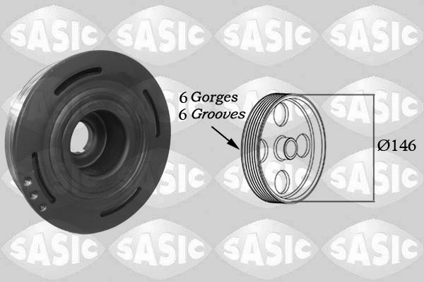 Comprar Polea de cigüeñal Renault Laguna II KG0, KG1
