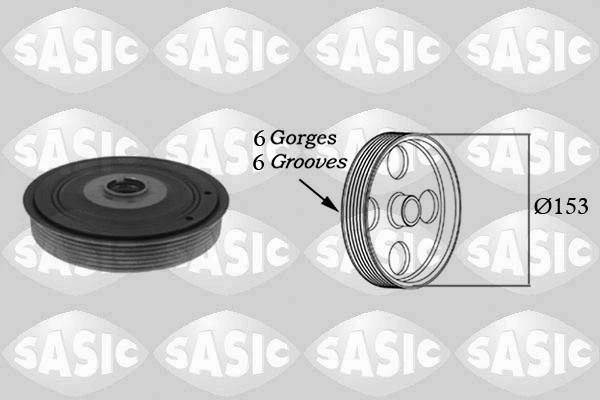 Polea dámper 3  hatchback (2003-2009) original desde 68,32 €