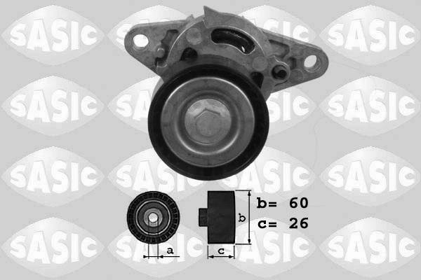  Tensor de correa poli V Renault Clio 