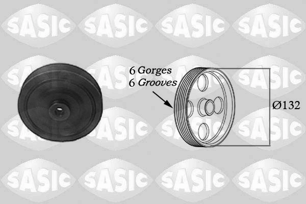 Polea de cigüeñal 93161259 Peugeot/Citroen