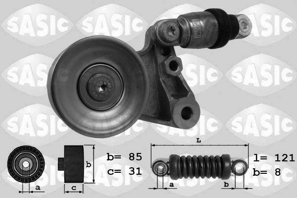 Tensor de correa de alternador para Nissan Terrano II R20