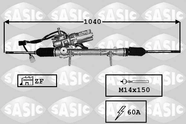 Cremallera de dirección para Citroen C3 FC