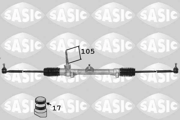 Cremallera caja de direccion para Fiat Punto I 176