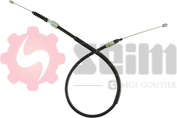 24443834 General Motors Cable de freno de mano trasero izquierdo