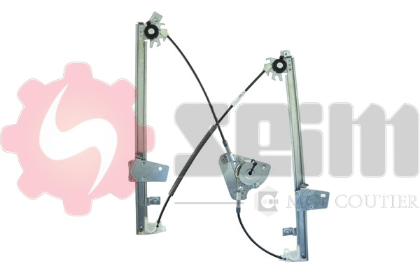 Mecanismo levanta, puerta delantera derecha para Nissan Qashqai I J10