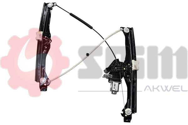 9804388180 Peugeot/Citroen Mecanismo levanta, puerta delantera derecha