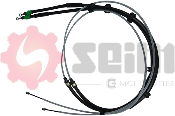 Cable de freno de mano trasero derecho/izquierdo 2001625 Beca Cables