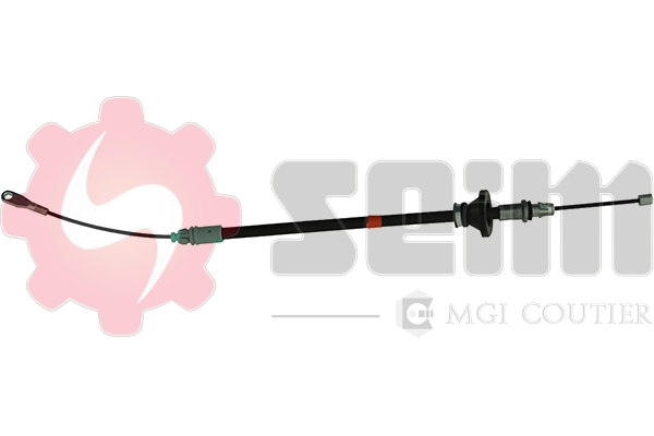 Cable de freno de estacionamiento delantero 7700312835 Renault (RVI)