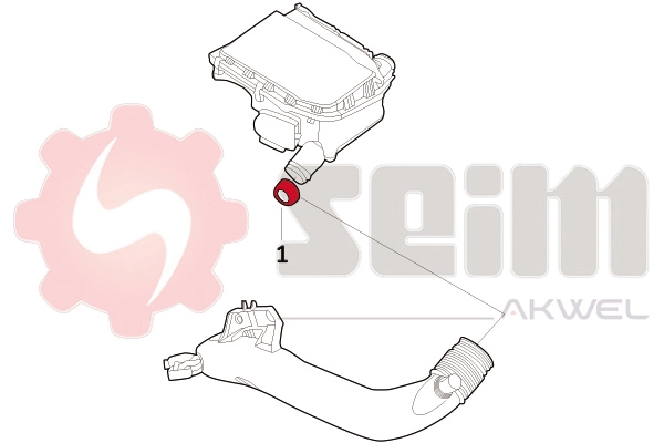 Anillo del conducto de salida de la carcasa del filtro de aire BMW 2247398 precio, desde 14,94 EUR