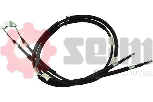 522528 General Motors Cable de freno de mano trasero derecho/izquierdo
