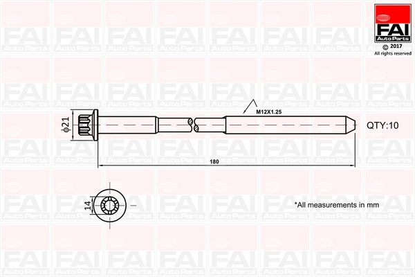 Comprar Tornillo de culata Toyota Corolla  R10 a bajo precio