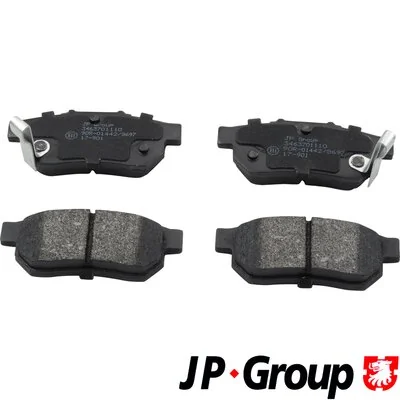 Pastillas de freno traseras Nissan Terrano 1 WD21