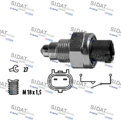 Sensor de marcha atrás Honda Jazz  (GD, GE)