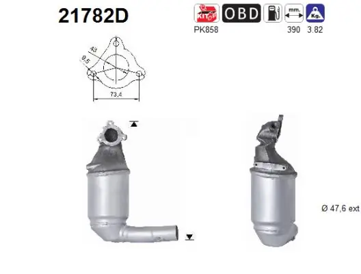 Comprar Convertidor catalítico Mito  955