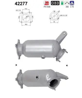 Catalizador de gasolina y diésel Audi A6  (2018-2025)