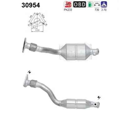 Convertidor catalítico Renault Kangoo  monovolumen comprar en España