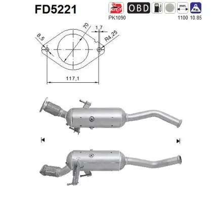 276212 Maxgear DPF