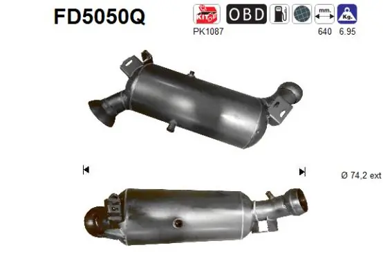 DPF para Mercedes E  S211