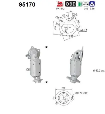 Comprar Catalizador Toyota C-HR  X10 a bajo precio