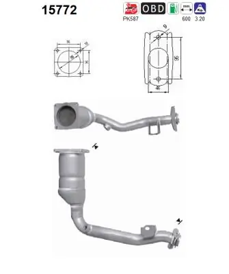 Comprar Convertidor catalítico C3 I FC