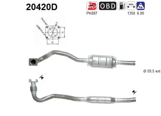 Comprar Convertidor catalítico Transit  V184/5