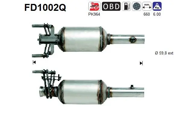 Precio del repuesto FAP Sprinter  furgoneta