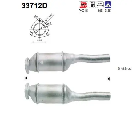 Comprar Catalizador Volkswagen Sharan I 7M8, 7M9, 7M6 a bajo precio
