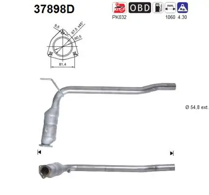 Comprar Convertidor catalítico Transporter  70E, 70L, 70M, 7DE, 7DL, 7DM