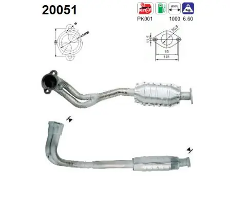 Comprar Convertidor catalítico Escort V GAL
