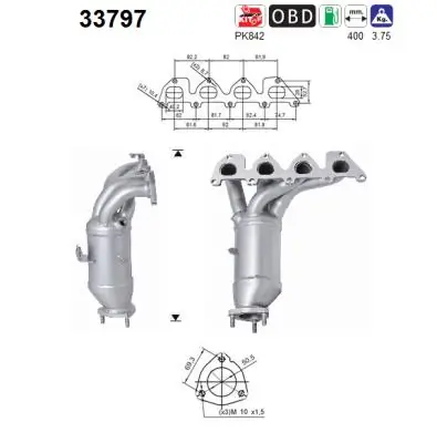Comprar Colector de escape Altea 5P1