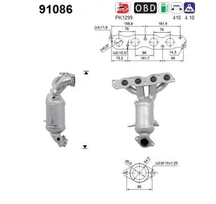 Comprar Convertidor catalítico Swift IV MZ, EZ