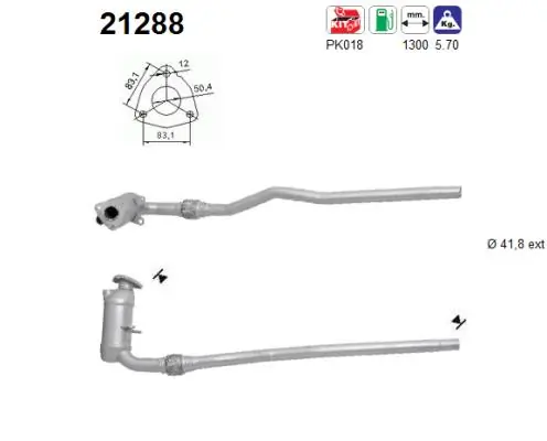 Comprar Catalizador Opel Corsa  S93 a bajo precio