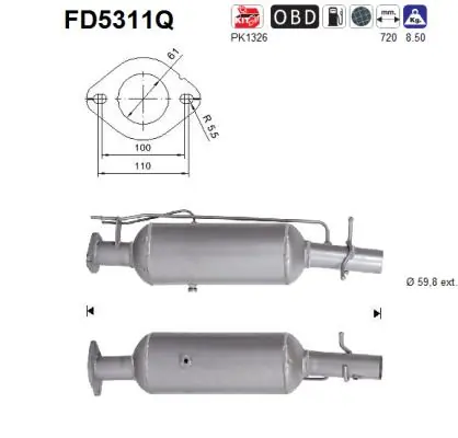 DPF Ford Transit (2006-2014)