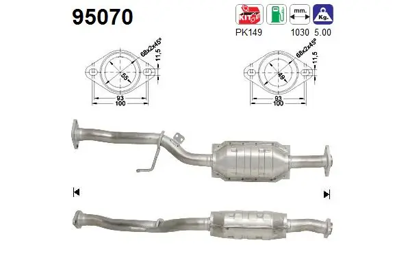 Comprar Convertidor catalítico Avensis  T22