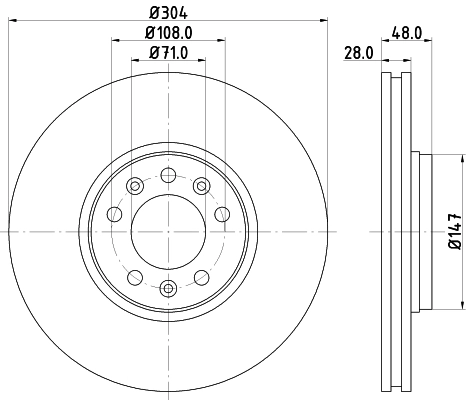 Comprar DF4849 TRW Freno de disco delantero