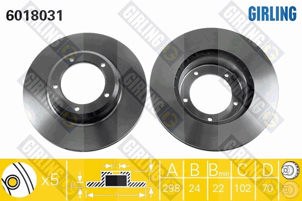 6018031 Girling