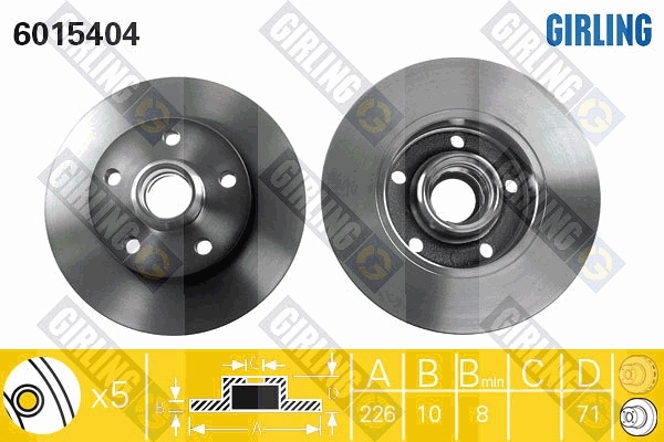 6015404 Girling