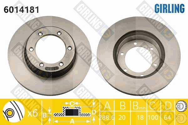 6014181 Girling